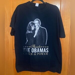 Thanks The Obamas: Grace and Power graphic t-shirt size xl​​​​